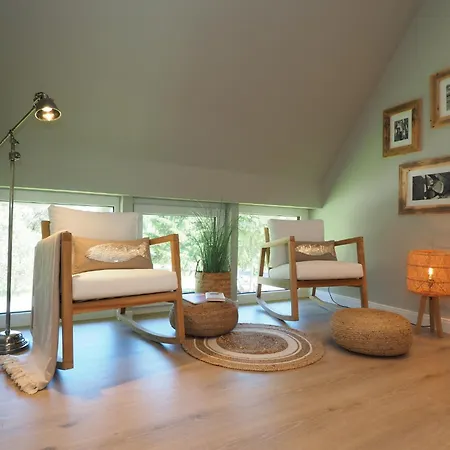 Fischerhus Mit Sauna Und Kamin לודין